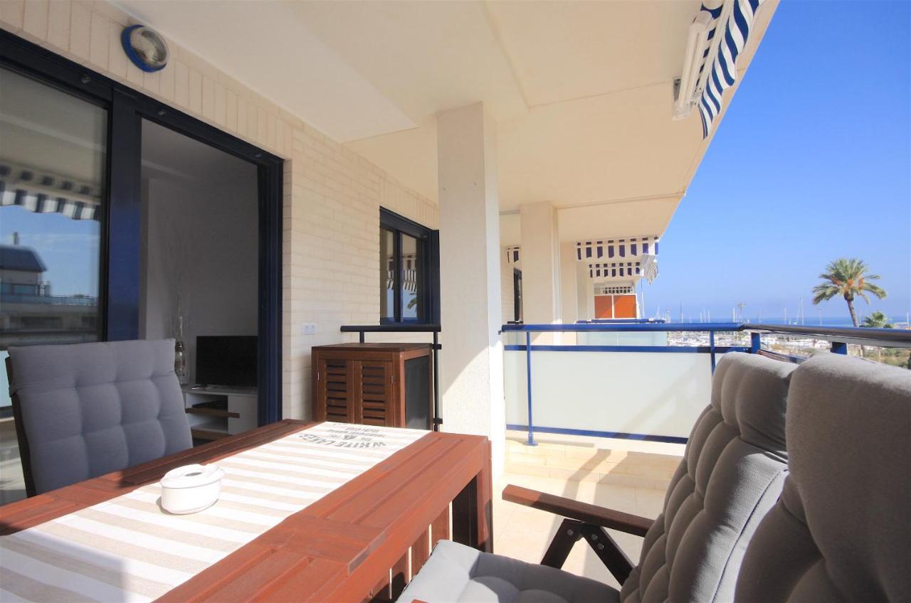 Apartamento Suenos De Mar Con Vistas Al Puerto By Costablancarent Дения Экстерьер фото