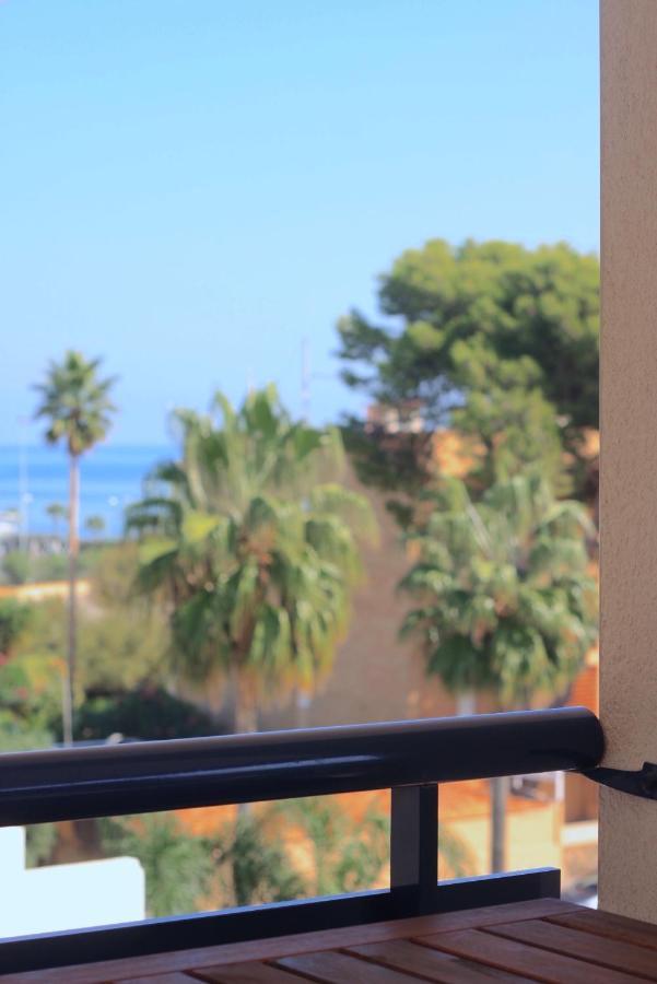 Apartamento Suenos De Mar Con Vistas Al Puerto By Costablancarent Дения Экстерьер фото